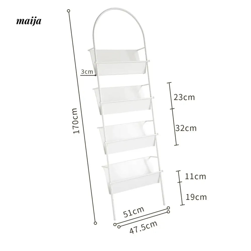 LIVINGPLUS Multilayer Magazine Storage Stand from LIVINGPLUS