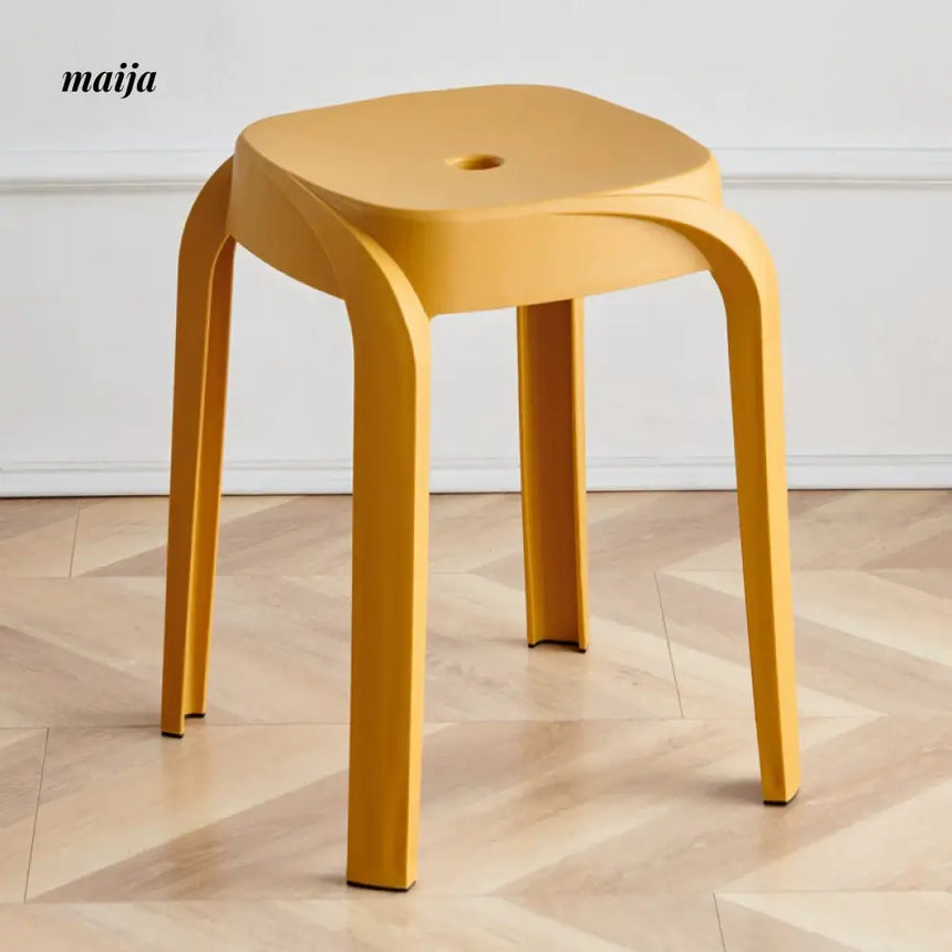 (Set of 2) Kramer Plastic Dining Stool