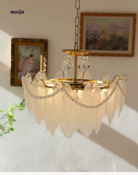 NANCY Retro Ceiling Lamp with Crystal French American Style from NANCY