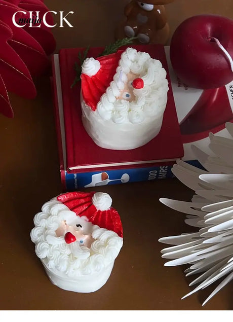 CLICK 3D Snowman Candle for Festive Decor from CLICK