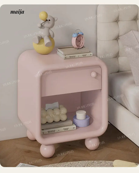 LIVINGPLUS Minimalist Bedside Storage Cabinet from LIVINGPLUS
