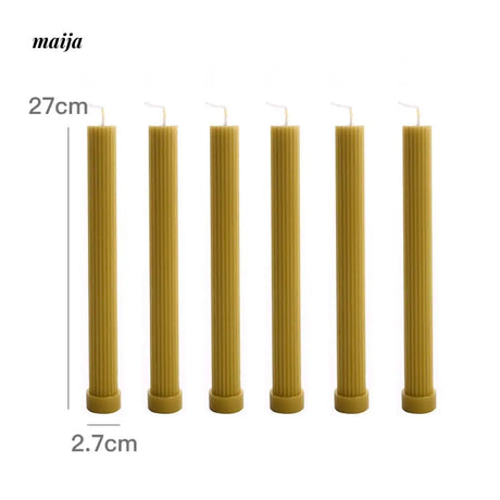 Pastel Roman Column Candle from maija