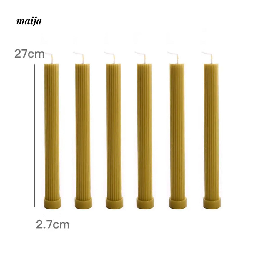 Pastel Roman Column Candle from maija