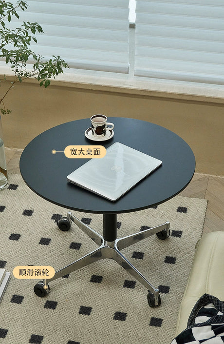 LAZYSPACE Zoey Solid Wood Lift Table from LAZYSPACE