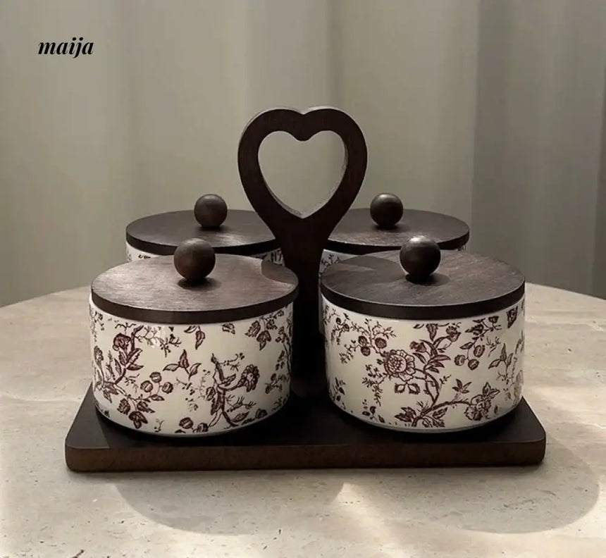 LIVETAI French Retro Ceramic Dinnerware from maija