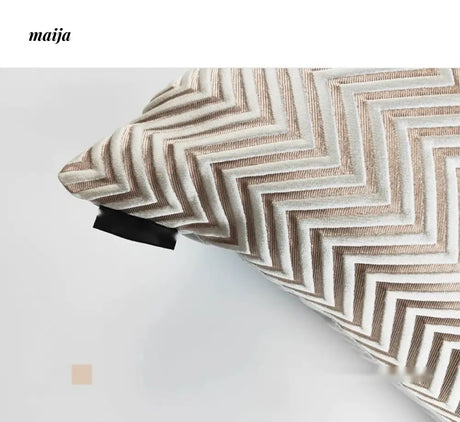HOUSE OF YINN Luxury Tassel Corrugated Pillow Cushion from HOUSE OF YINN