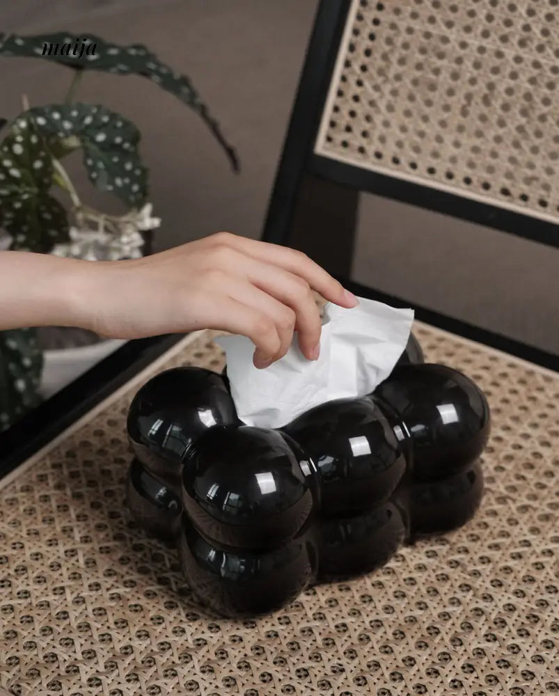 Marshmallow Ceramic Tissue Box from maija