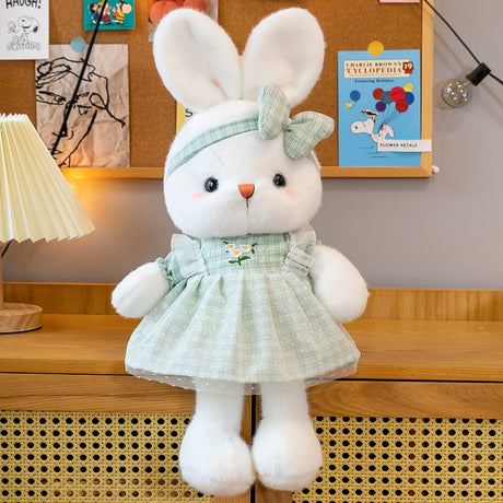 WANBAOLE Lucy Skirted Bow Rabbit Plush Doll from WANBAOLE