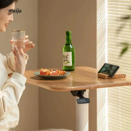 GENJI Lucian Solid Wood Lifting Work Desk from GENJI