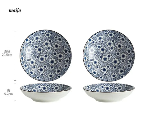 MOSE Cherry Blossoms Dinner Plate Set from MOSE