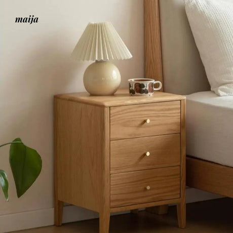GENJI Andy Solid Wood Bedside Table from GENJI