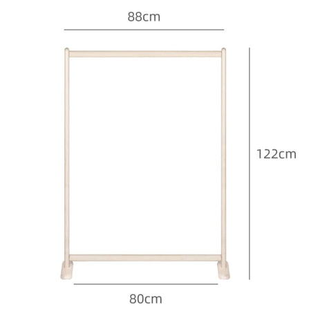 Jessie Solid Wood Clothing Rack from maija