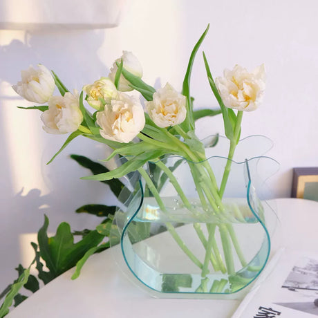 NICEMOON Theo Transparent Acrylic Hydroponic Vase from NICEMOON