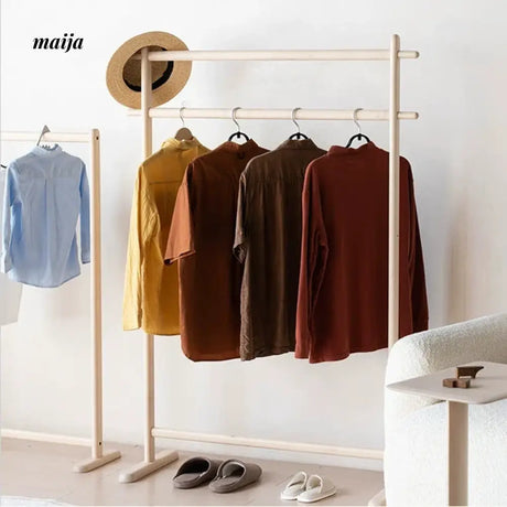Esme Solid Wood Clothing Rack from maija