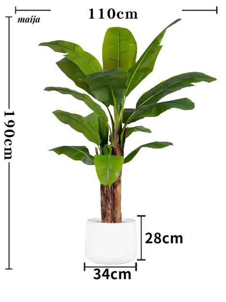 Artificial Large Leaf Banana Tree from maija
