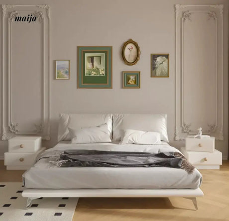 Jennings Rotating Bedside Table from Mufanli