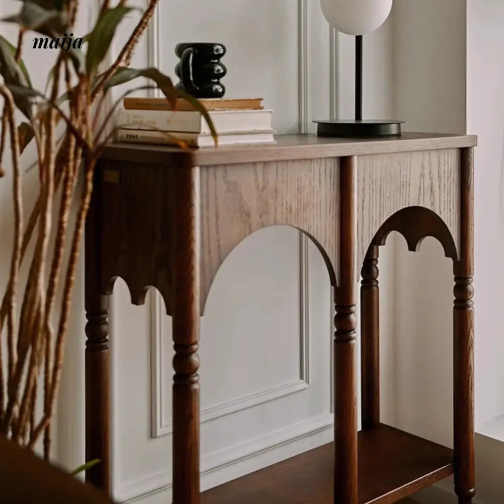 SLIGHTLYCOOL Gard Solid Wood Console Table from maija
