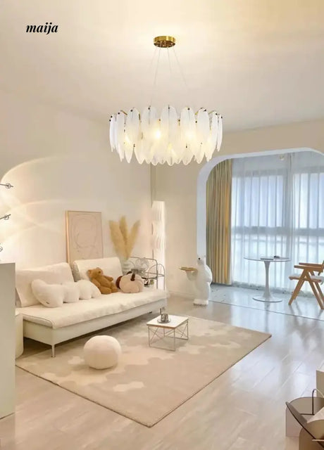GVG Birds of a Feather Crystal Pendant Ceiling Lamp from GVG