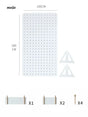 OGI NO RYOHIN Screen Partition for Living Room and Office from OGI NO RYOHIN
