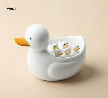 LIVETAI Creative Duckling Ceramic Bowl from maija