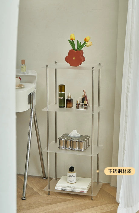 LAZYSPACE Oliver Transparent Display Rack from LAZYSPACE