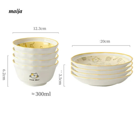MOSE Orange Meow Bowl from MOSE
