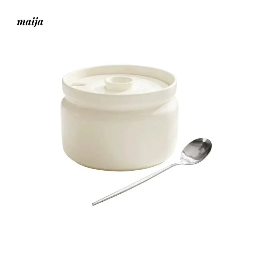 Pastel Ceramic Kitchen Oil and Seasoning Jar from maija