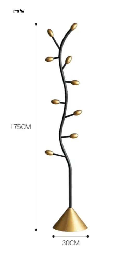 Golden Bud Coat Hanger