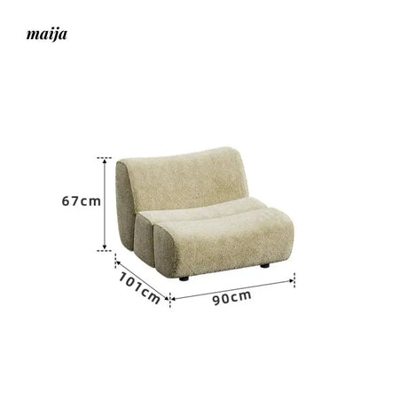 SMALL HIBISCUS Bamboo Modular Sofa from SMALL HIBISCUS