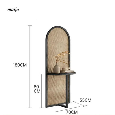 SLIGHTLYCOOL Kyan Arch Rattan Partition Wall from SLIGHTLYCOOL