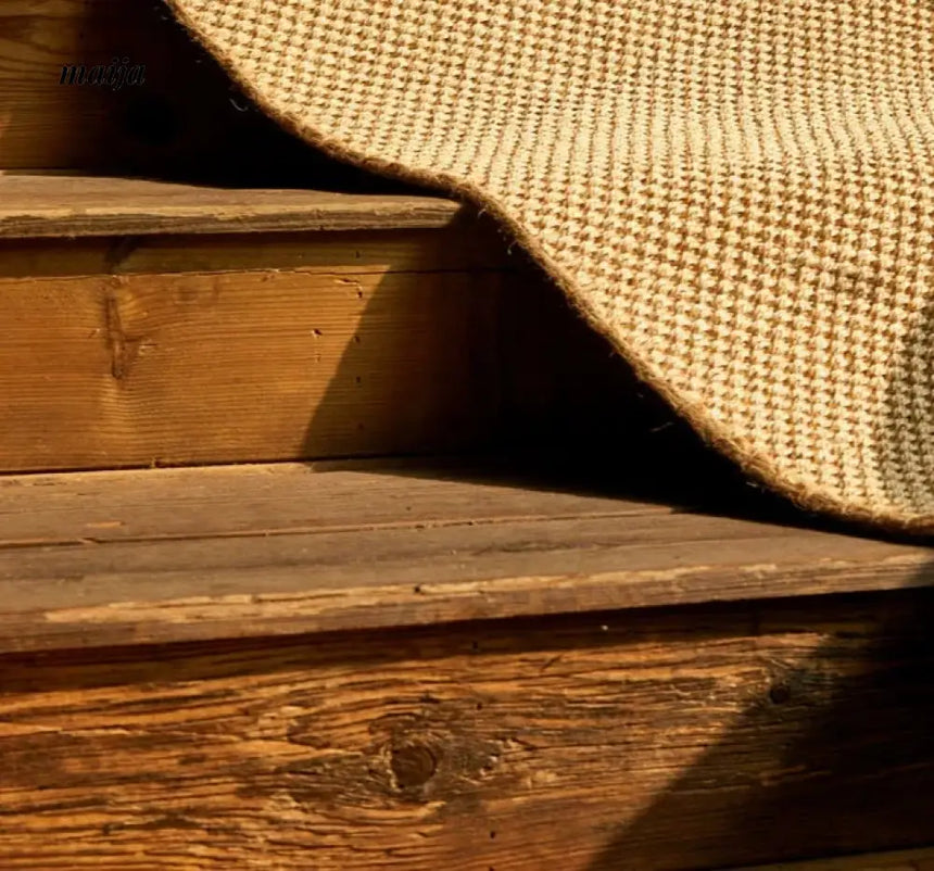 UNDERLAND Wabisabi Handmade Jute Rug from UNDERLAND