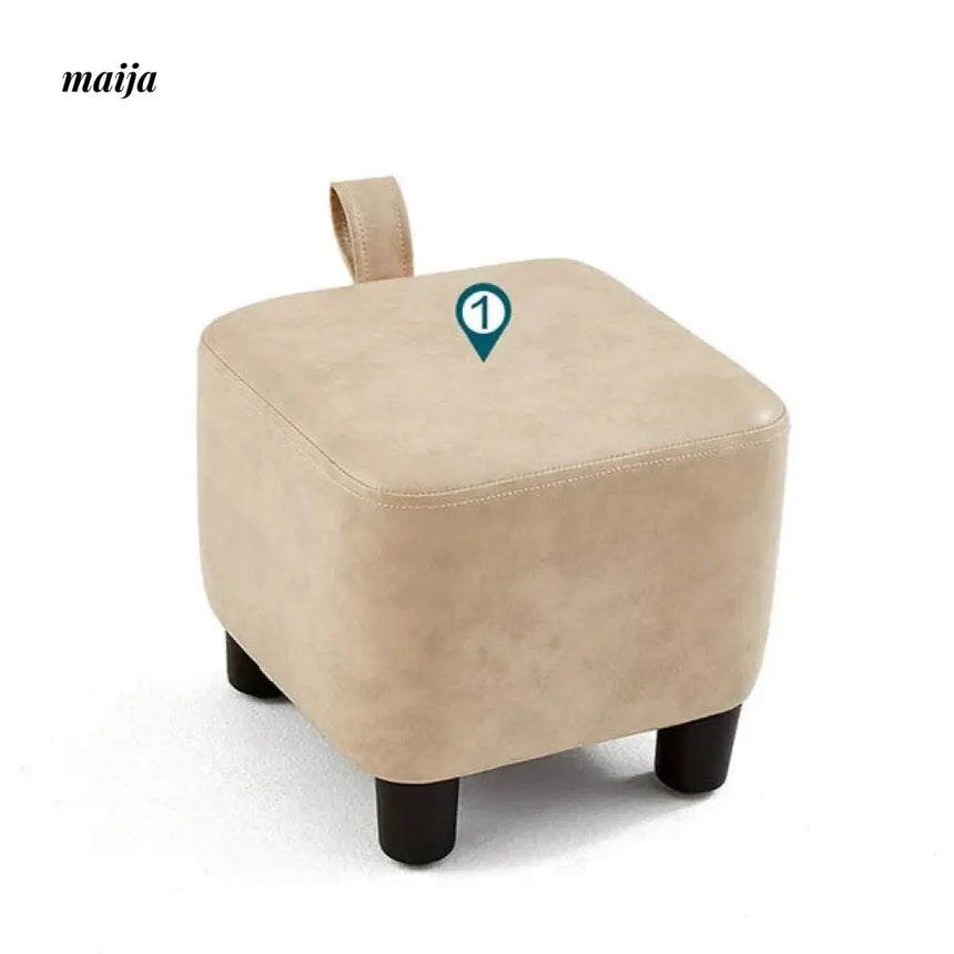 LINSYKIDS Sugar Cube Leather Baby Stool from LINSY KIDS