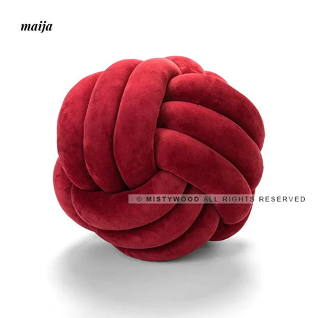 MISTYWOOD Creative Knot Rope Sofa Pillow from MISTYWOOD