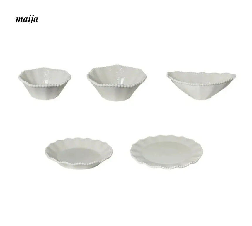LIVETAI Pearl Ceramic Dinnerware Set from maija