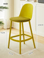 Colourful Plastic Bar Stool from BENCHAO