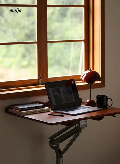 Cherry Wood Moveable Standing Desk from maija