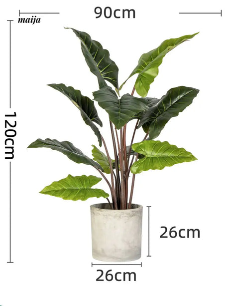 Artificial Rainbow Taro Plant from maija