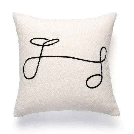 MISTYWOOD White Spherical Plush Sofa Pillow from MISTYWOOD