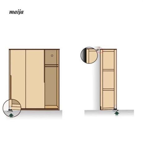 GENJI Lila Sliding Door Wardrobe from GENJI