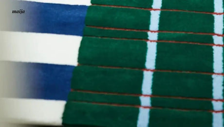 UNDERLAND Running Track Pattern Rug from UNDERLAND