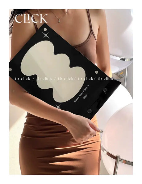 CLICK Shining Acrylic Makeup Mirror with Irregular Frame from CLICK