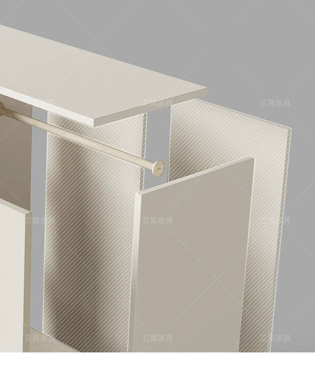 AIWO Marcel Light Luxury Glass Door Wardrobe with Modern Aesthetic from AIWO