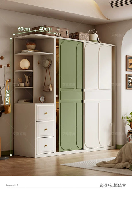 AIWO Marceau Sliding Door Wardrobe with Contemporary Color Matching from AIWO