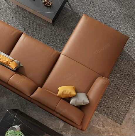 DIPU Karla Modern Cowhide Sofa from DIPU