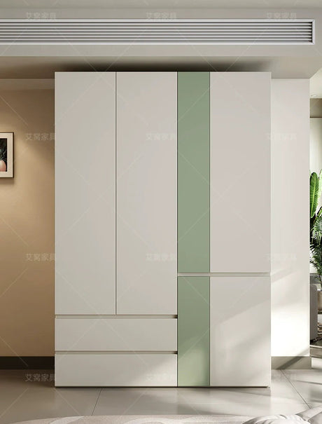 AIWO Odette Cream Ceiling-High Wardrobe for Small Apartments from AIWO
