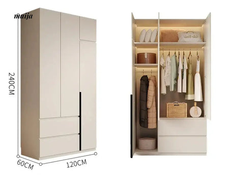 MEIHOUSE Light Luxury Bedroom Large Wardrobe Storage from MEIHOUSE