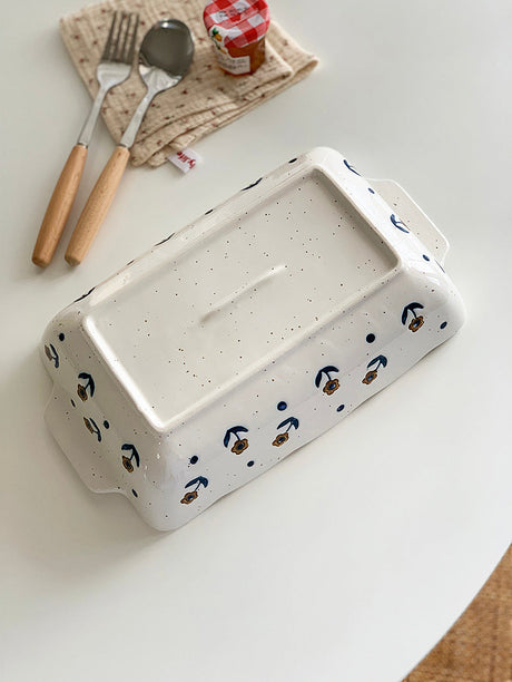 YASUKI Cedric Rustic Glaze Ceramic Bowl from YASUKI