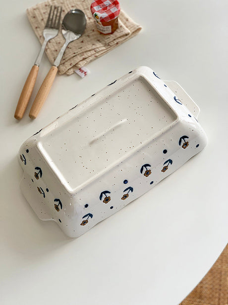 YASUKI Cedric Rustic Glaze Ceramic Bowl from YASUKI