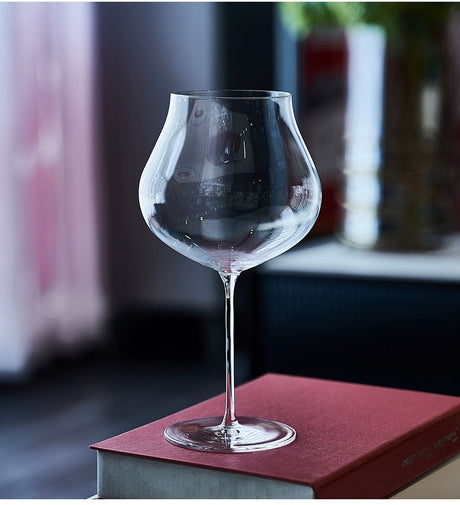 RONA Czech Burgundy Red Wine Glass from RONA