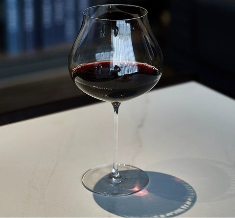 RONA Czech Burgundy Red Wine Glass from RONA